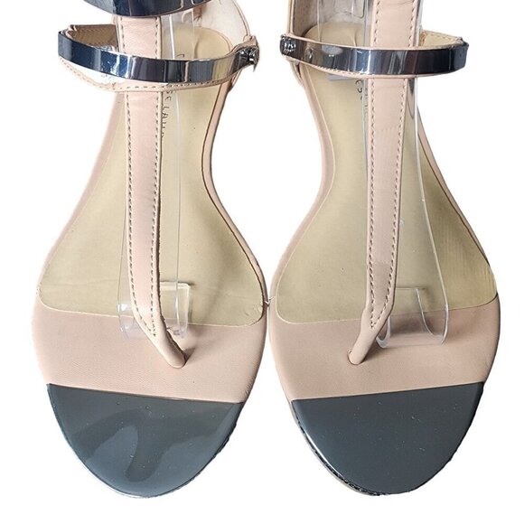 Chinese Laundry Sandals Champagne Taupe Silver Size 7.5 M - Picture 4 of 13